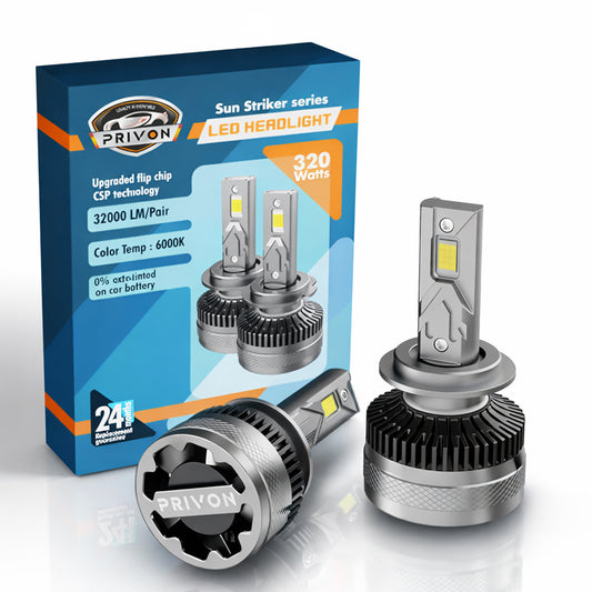 320W warm white car LED