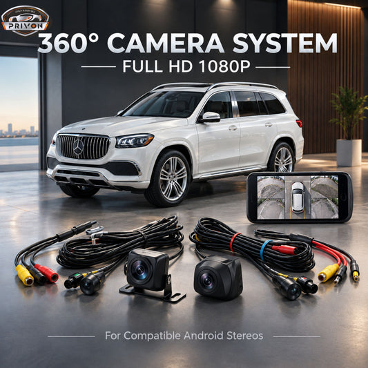 Privon 360 Degree Camera Kit For Cars