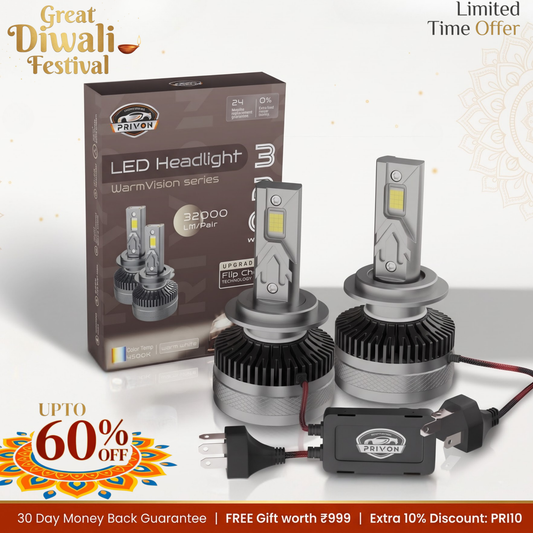 320W warm white car LED