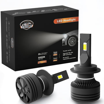 150W white LED Headlight bulb for car | 16000LM | 6000k | 02 years replacement guarantee